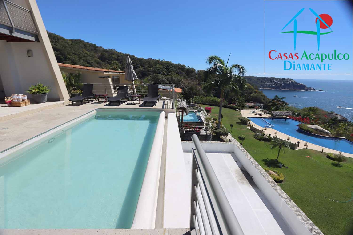 Villa Marlin - Terraza con alberca 14